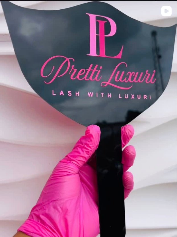 Acrylic Lash/Brow Mirror Prop