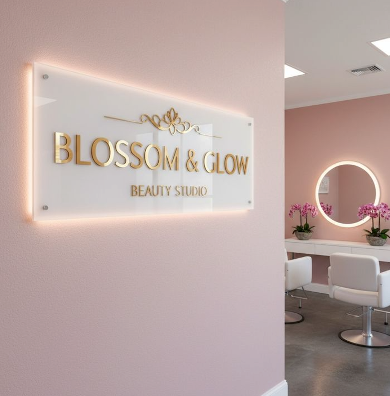 3D Acrylic Logo Sign - Image 2