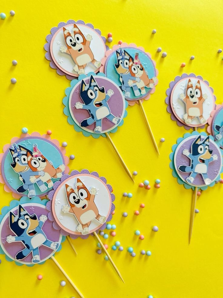 Cardstock Cupcake Toppers - Image 7