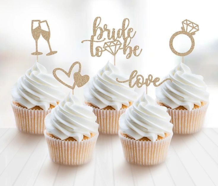 Cardstock Cupcake Toppers