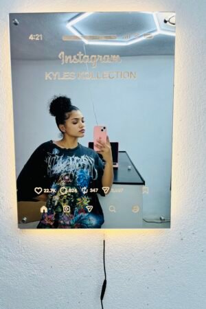 Acrylic Engraved Instagram Mirror