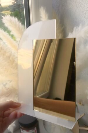 Double Acrylic Stand w/ Base (Blanks)